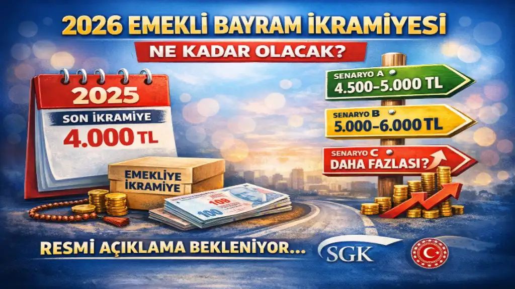 Emeklilere Bayram İkramiyesi Ne Kadar Olacak?