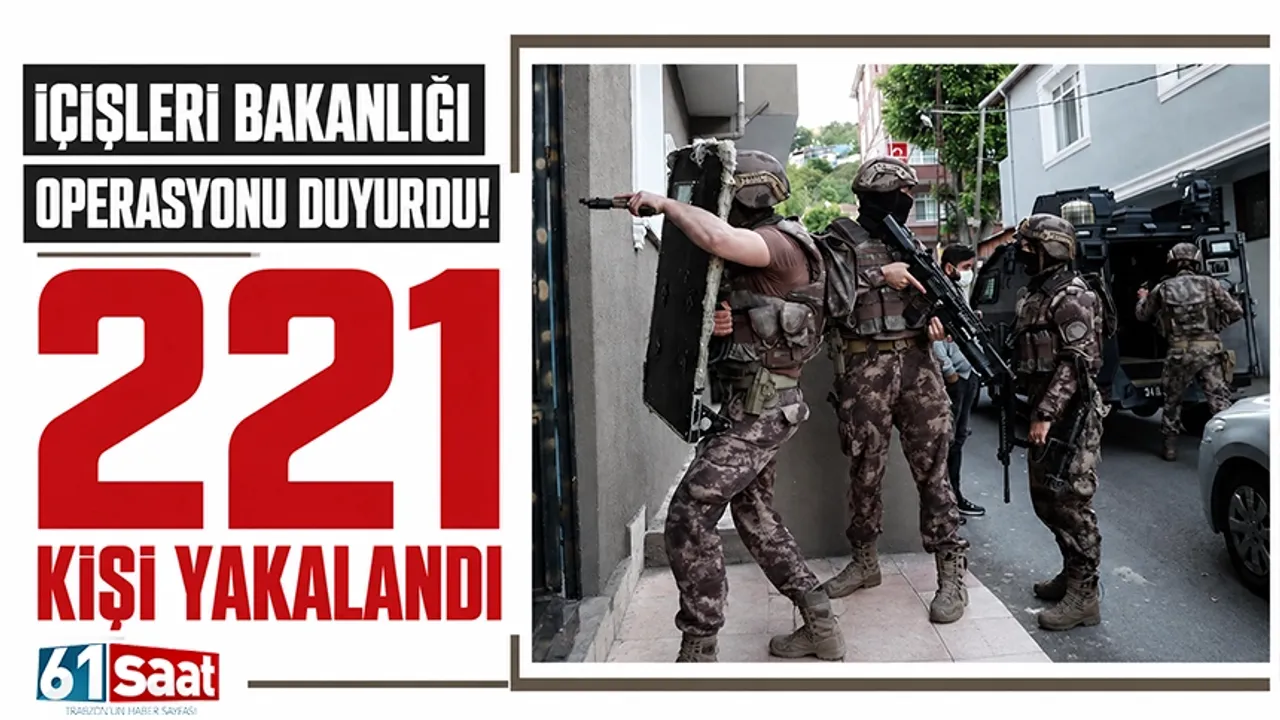 Kayseri Merkezli Dev Uyuşturucu Operasyonunda 221 Gözaltı!
